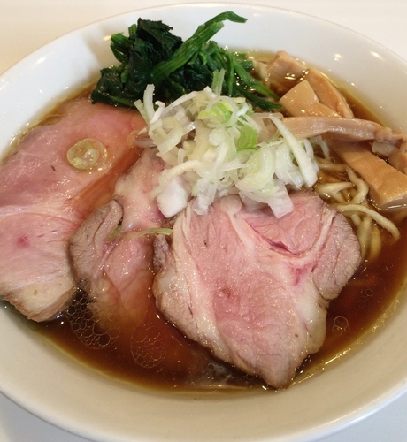 「SR7 コラボリレー タマシャモ生姜醤油ラーメン 800円」@麺や 彩～iro～の写真