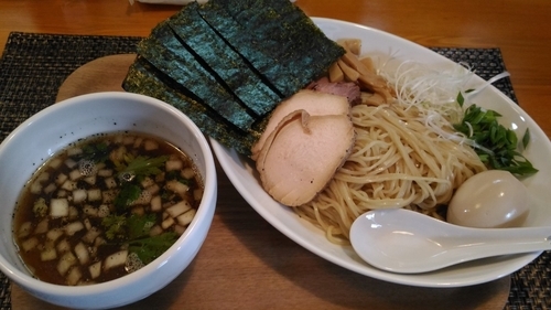 「特製醤油つけそば」@寛～くつろぎ～の写真