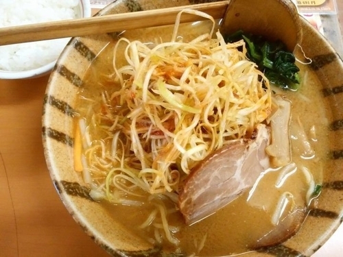 「ネギ味噌ラーメン」@天下一 飯田橋店の写真