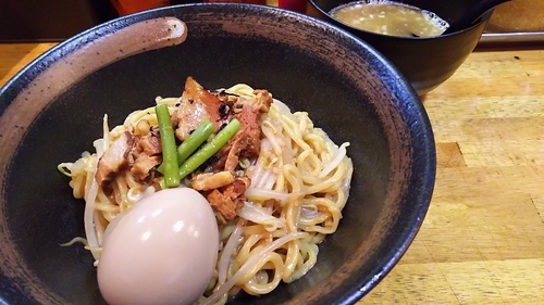「味玉あえそば」@上州山賊麺 大大坊の写真