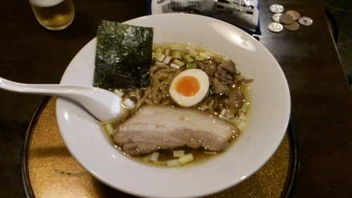「らーめん 太麺_770円」@信濃神麺 烈士洵名の写真