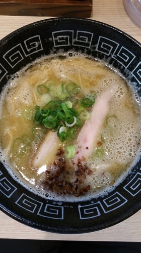 「白湯らぁ麺」@中村麺三郎商店の写真