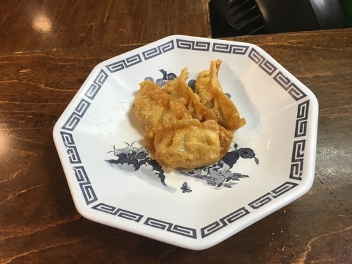 「揚げ餃子」@尾道ラーメン 一丁の写真