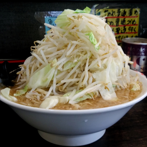 「豚なしラーメン 650円」@自家製麺 麦魂の写真