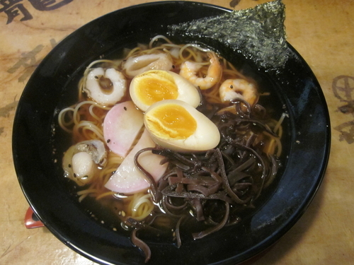 「なごまる　（和風ラーメン）７５０円」@黒龍紅 熊本駅前店の写真