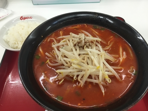 「大辛カレーラーメン 740円」@くるまやラーメン 仙台原町店の写真