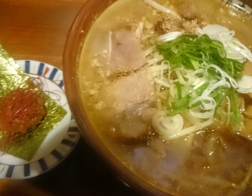 「甚作ニンニク辛みそラーメン」@札幌らーめん 品川甚作本店の写真