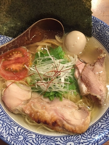 「特製そば」@鶏そばつけそば そるとの写真