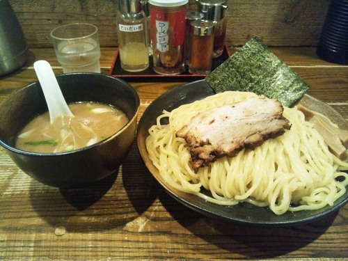 「つけ麺（800円）+大盛（サービス）」@中華蕎麦 つけ麺 一の写真