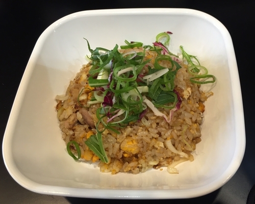 「うおだしそば＋半チャーハン（￥1000＋￥80）」@自家製麺 KANARIの写真