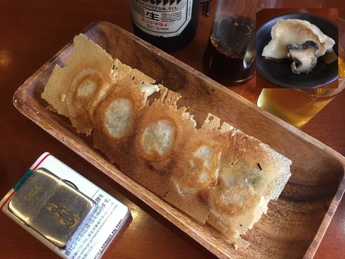 「サザエ餃子」@元祖中華 和合餃子の写真