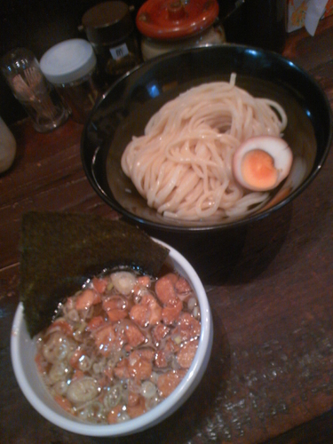 「ニンニクつけ麺（中盛）７８０円」@麺屋 すが田の写真