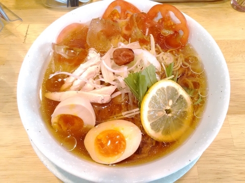 「夏季限定 冷やしラーメン」@らーめん 一鉄の写真