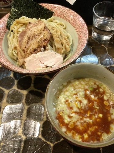 「海老つけ蕎麦」@特級鶏蕎麦 龍介の写真