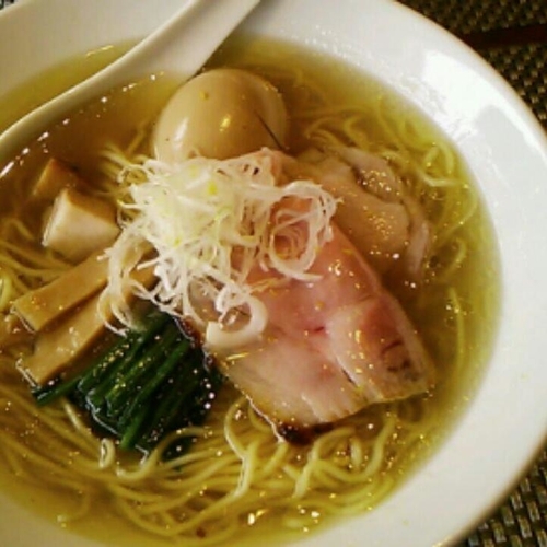 「旨味鶏だし味玉（塩）」@生粋 花のれんの写真