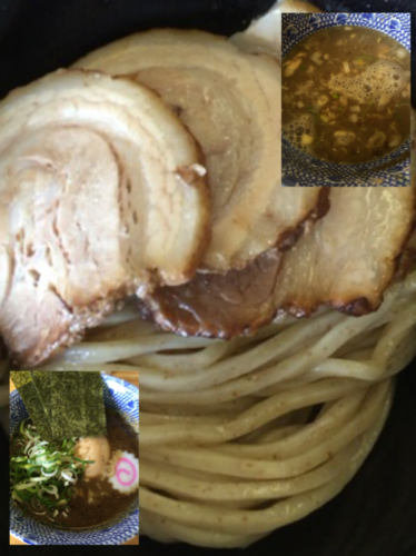 「特製つけ蕎麦  小」@中華蕎麦 サンジの写真