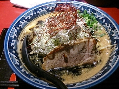 「焦がし黒味噌らぅめん」@麺匠 佐蔵の写真