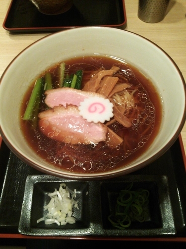 「芳醇鴨そば」@銀座 鴨そば 九代目 けいすけの写真