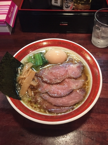 「特製醤油らーめん(平打ち)」@麺処 懐やの写真