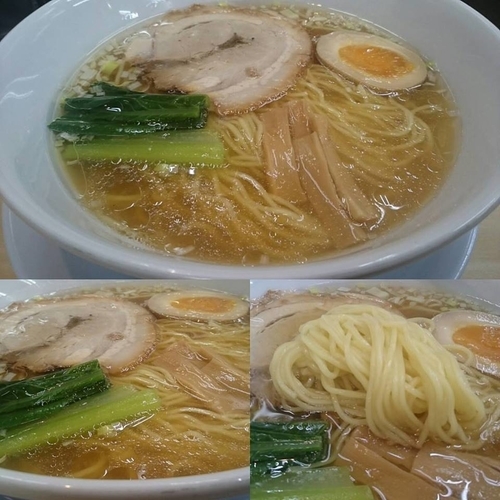 「カミソリ醤油ラーメン」@友愛亭の写真