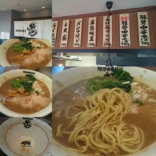 「濃厚豚骨中華そば」@豚骨中華そば がんたれの写真