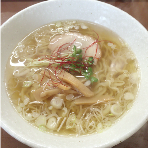 「醤油ラーメン　670円」@手打ラーメン まるいちの写真
