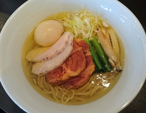 「特製芳醇中華そば 塩」@麺屋 龍壽の写真