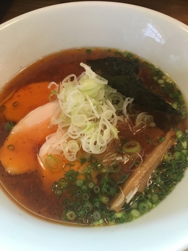 「海老そば」@青山清湯そば 青ノ樹の写真