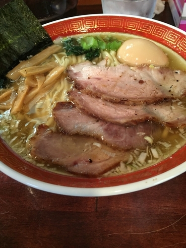 「特塩平打ち麺」@麺処 懐やの写真