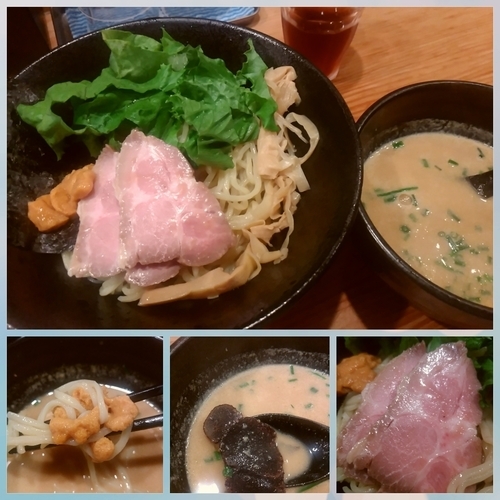 「【3周年特別感謝祭】特製雲丹つけ麺1500円」@らぁ麺屋 つなぎの写真