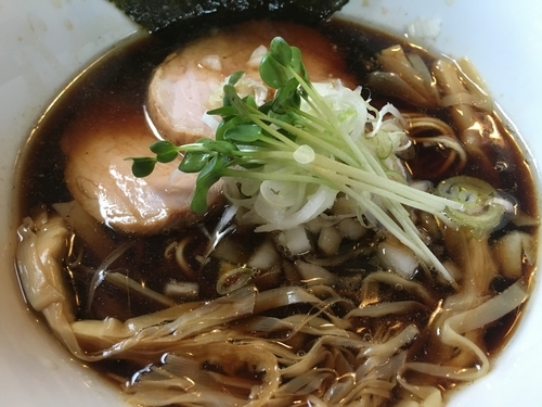 「秋刀魚煮干 醤油」@つけ麺 弥七の写真