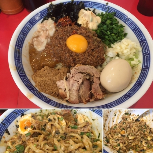 「台湾まぜそば極 （全マシ、味玉）980円」@ジャンプの写真