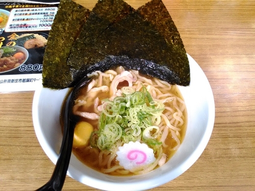 「金の鶏中華」@新旬屋 麺 東北物産展の写真