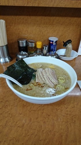 「ハッピーチャシュー麺(極め)+味玉」@横浜ラーメン 味濱家の写真