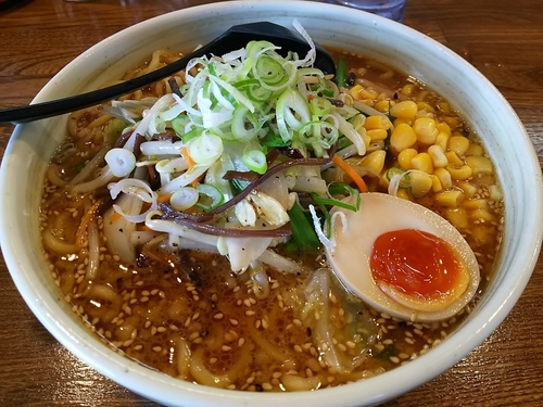 「信州味噌らーめん　（大盛り）」@めん処-soy屋！の写真