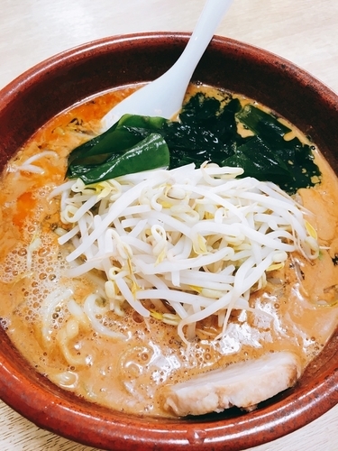 「ごま塩らーめん」@手打ちらーめん 金龍の写真