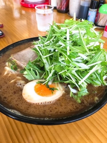 「魚粉豚骨野菜ラーメン」@豚骨ラーメン 新井商店の写真