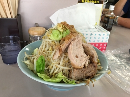 「小ラーメン　ヤサイ普通 アブラ普通」@立川マシマシ 足利総本店の写真