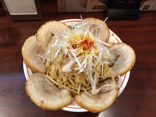 「肉食系油そば」@ぶぶか 吉祥寺北口店の写真