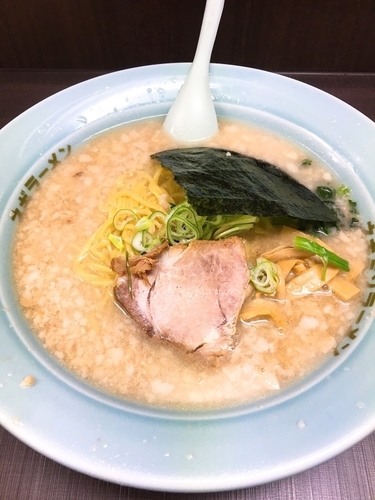 「コテコテラーメン中盛り」@ラーメンショップ椿 ひたちなか店の写真