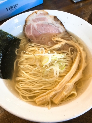 「塩ラーメン」@上州地鶏らーめん まるわの写真