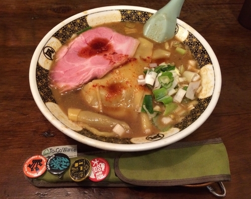 「すごい煮干ラーメン」@すごい煮干ラーメン凪 五反田西口店の写真