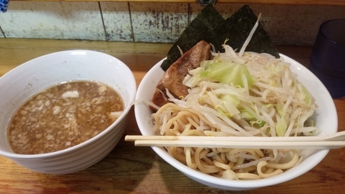 「つけ麺800円＋豚1枚100円」@らーめん 影武者 外伝の写真
