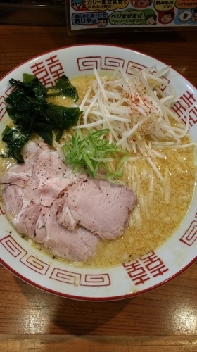 「牛乳カレー味噌らーめん(限定)」@まぜまぜムタヒロの写真