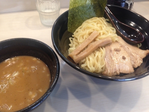「鶏豚骨魚介つけ麺（大盛）」@ラーメン長山 池袋店の写真