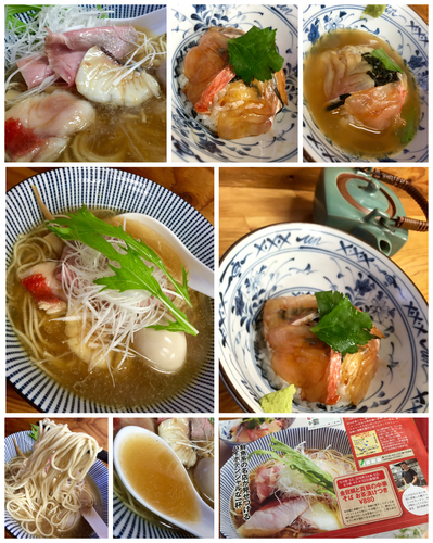 「＜ラーメンWarker限定＞金目鯛と真鯛の中華そばお茶漬つき」@中華そば よしかわの写真