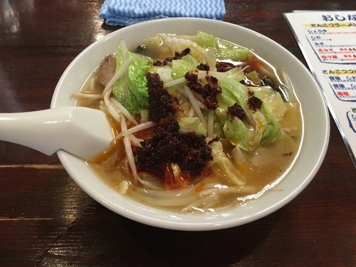 「赤タンメン」@麺道楽 紋次郎の写真