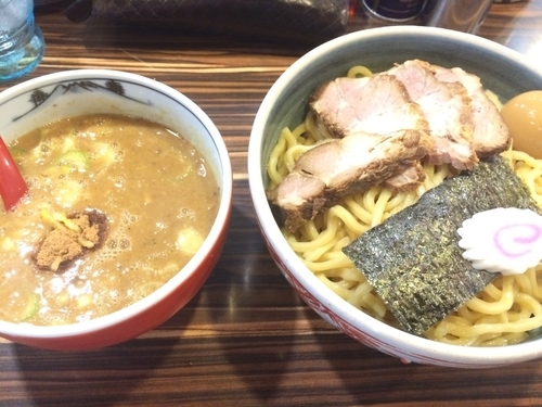 「味玉焼豚つけめん赤【大盛】」@中華そば 螢の写真