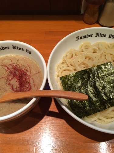 「濃厚つけ麺(煮干し)」@麺Dining Number Nine 09の写真