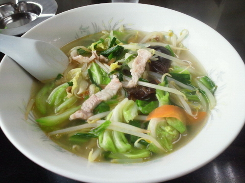 「タンメン 650円」@大政食堂の写真